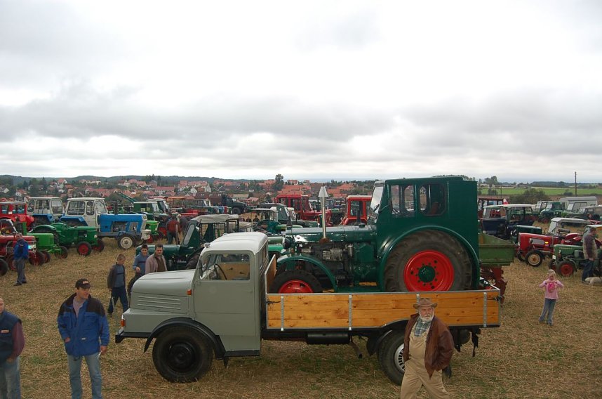 Schlepperfreunde unter sich