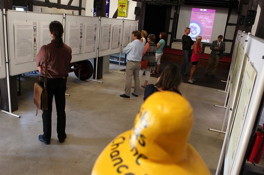 Er&ouml;ffnung im Tabakspeicher