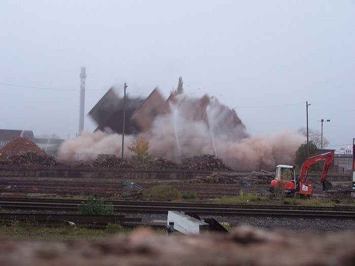 Speicher wurde gesprengt