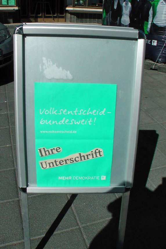 Bundestagskandidaten f&uuml;r mehr Demokratie