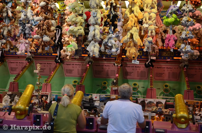 Ladys auf den Rummel