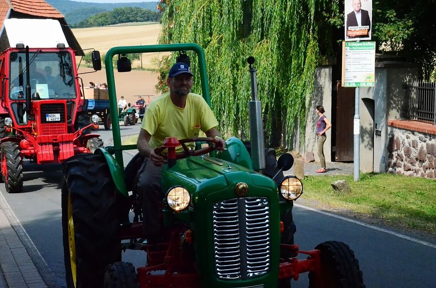 Schlepperfest in Herrmannsacker (Teil 1)