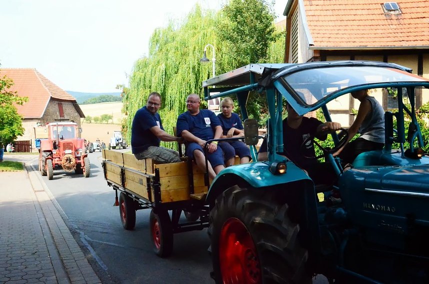Schlepperfest in Herrmannsacker (Teil 1)