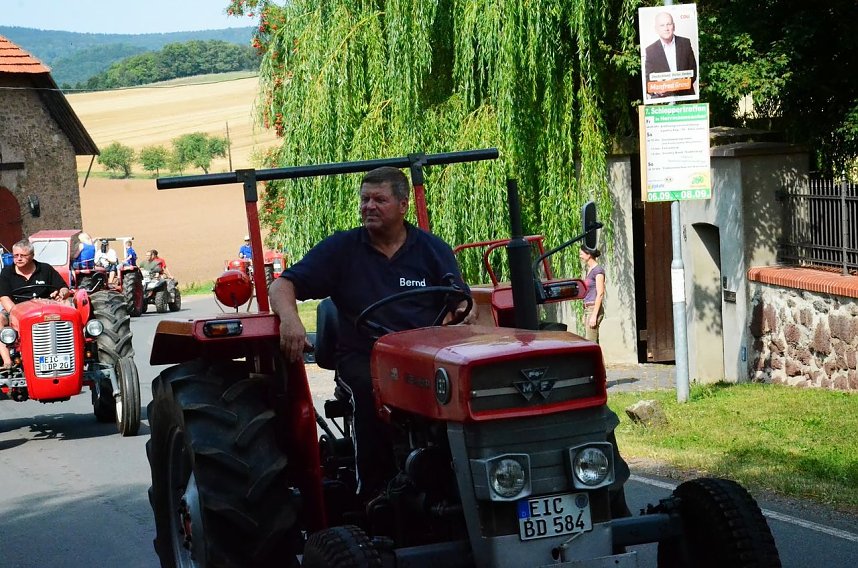 Schlepperfest in Herrmannsacker (Teil 1)