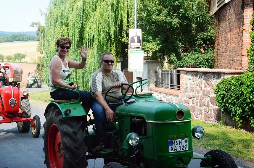 Schlepperfest in Herrmannsacker (Teil 1)