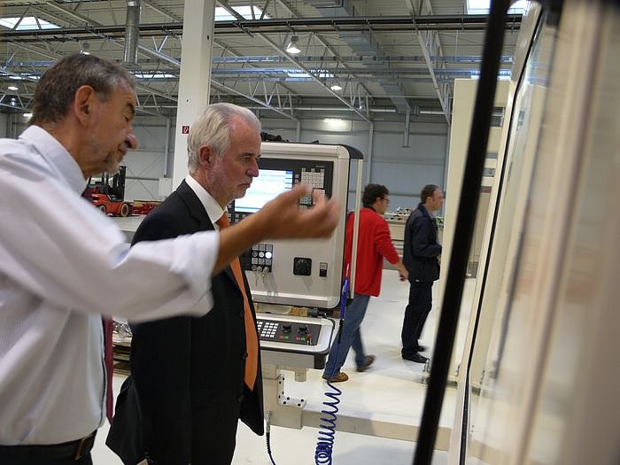 Dieter Feuer im Gespr&auml;ch mit J&uuml;rgen Reinholz