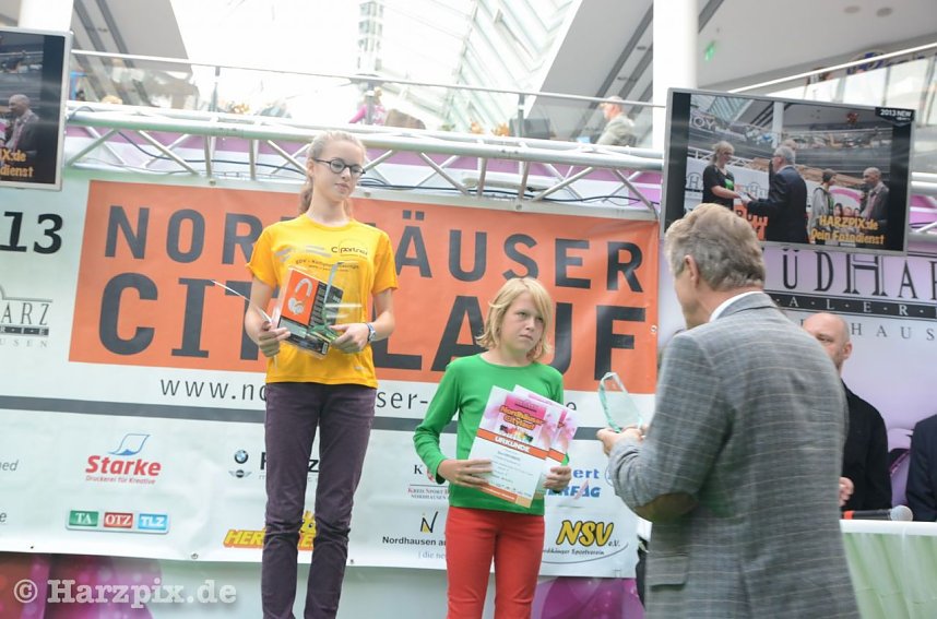 Siegerehrung Citylauf