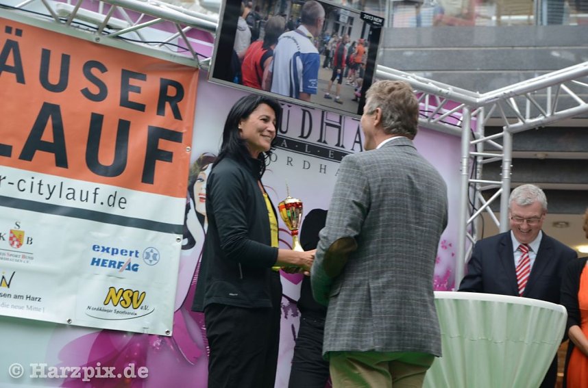 Siegerehrung Citylauf