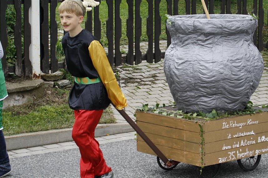 Zum 35. Mail: Kirmes in Rehungen