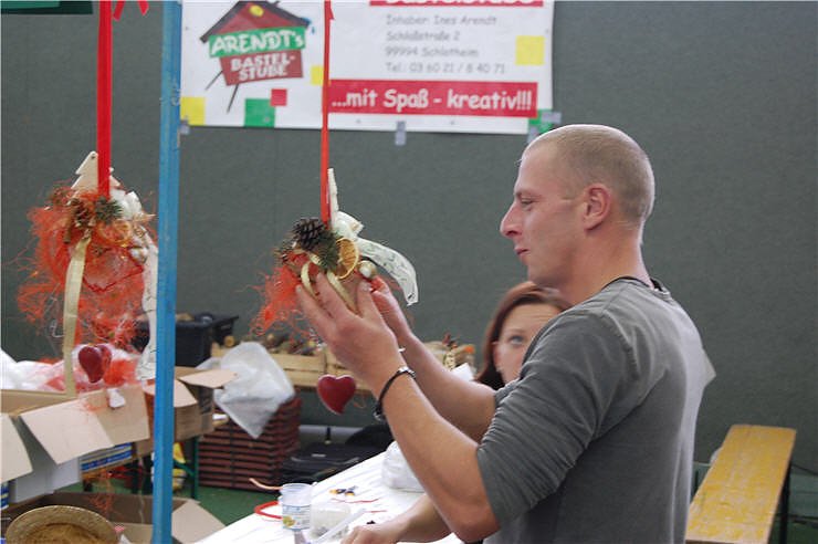 8.Kreativemesse in Nordhausen Petersberg Sporthalle