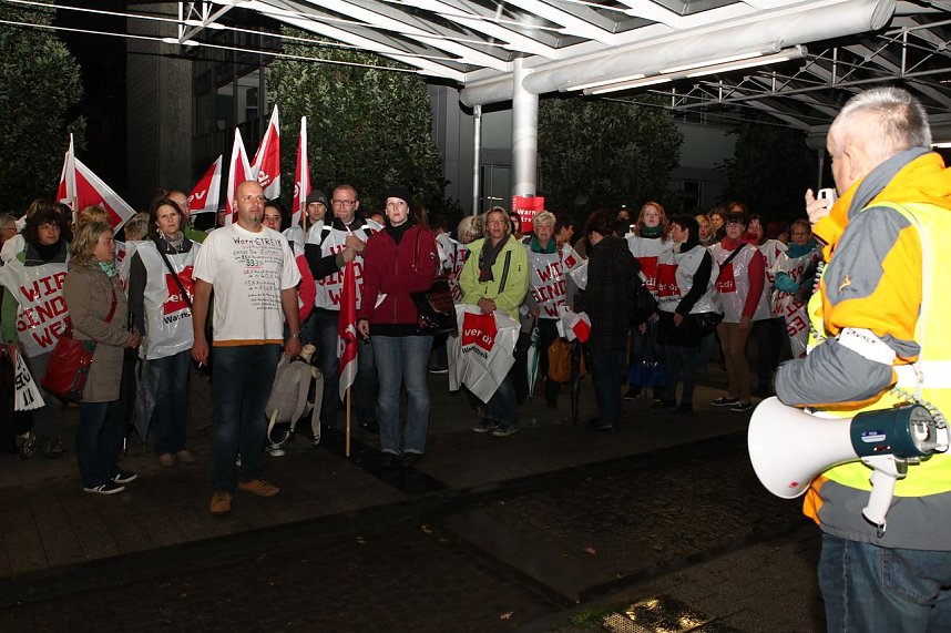 Warnstreik auf S&uuml;dharz Klinikum
