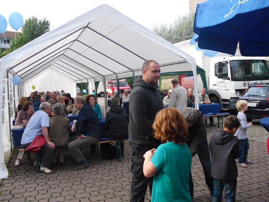 Nachbarn feierten gemeinsam