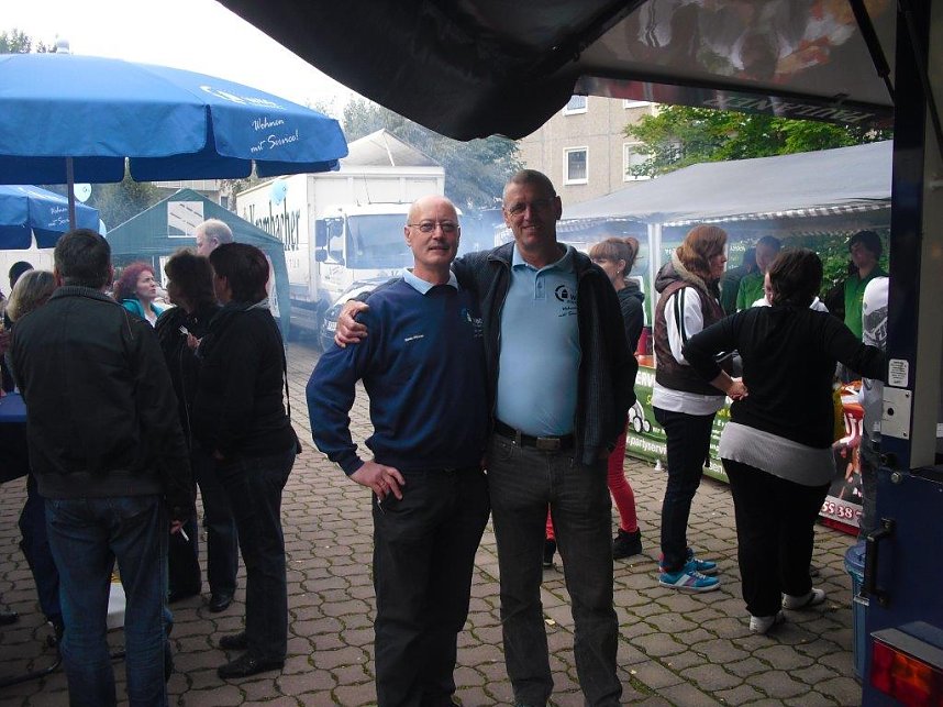 Nachbarn feierten gemeinsam