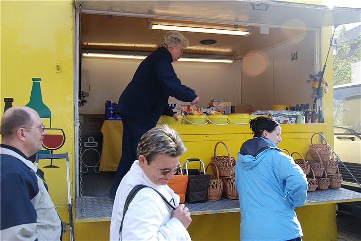 Marktschreier in Nordhausen