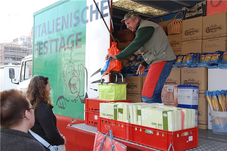 Marktschreier in Nordhausen