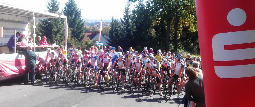 Hartes Rennen in Fulda