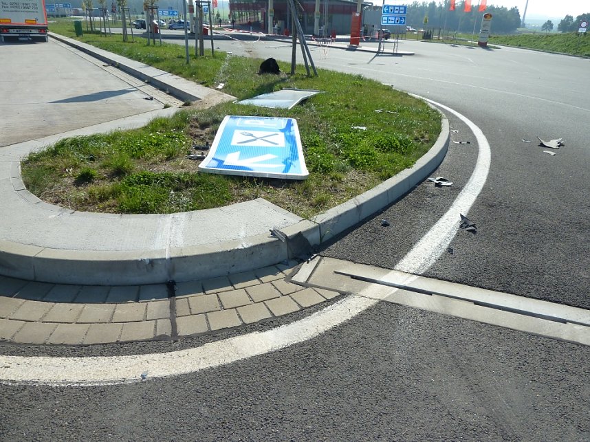 Vorbeigeschrammt - zum Gl&uuml;ck