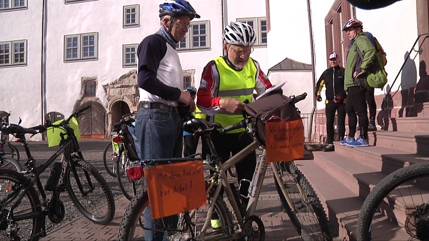Radeln f&uuml;r Radwege