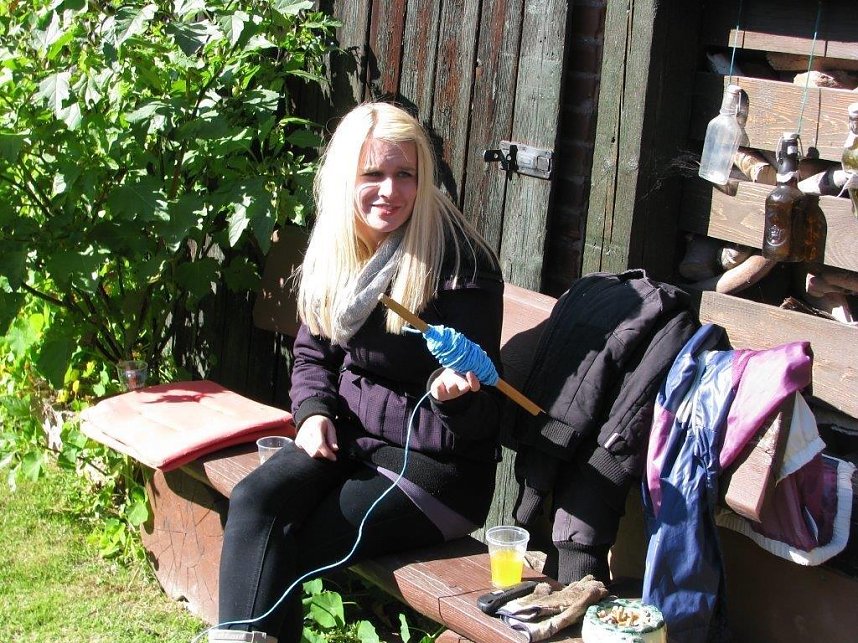 Kirmesvorbereitungen in Obergebra