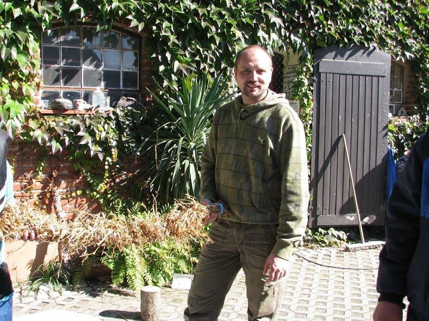 Kirmesvorbereitungen in Obergebra