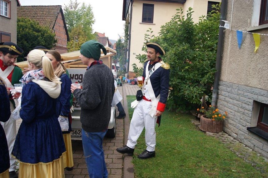 Kirmes-Umzug in Obergebra