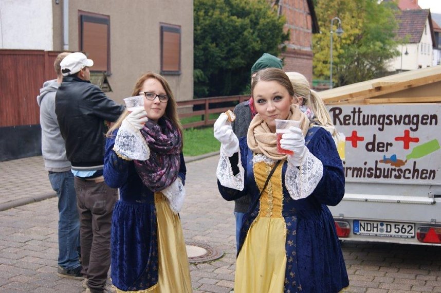 Kirmes-Umzug in Obergebra