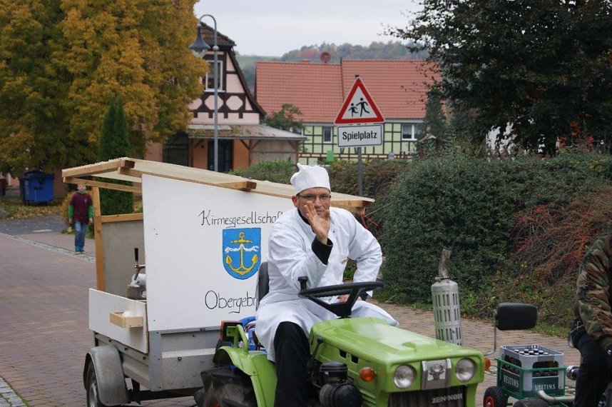 Kirmes-Umzug in Obergebra