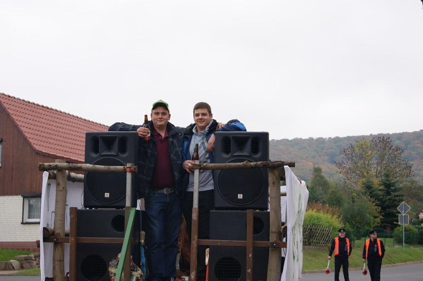 Kirmes-Umzug in Obergebra