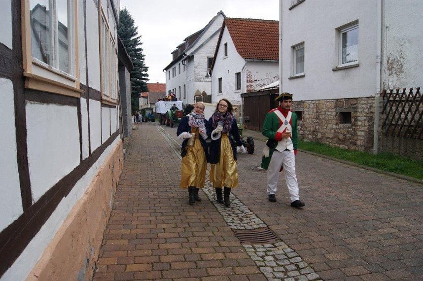 Kirmes-Umzug in Obergebra