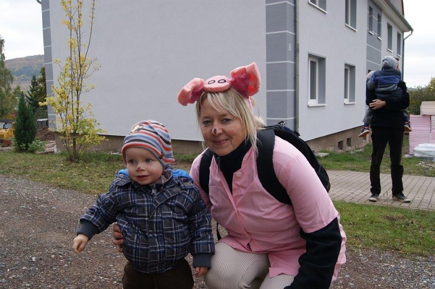 Kirmes-Umzug in Obergebra