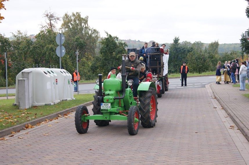 Kirmes-Umzug in Obergebra