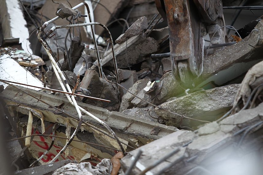 Eine Schule verschwindet