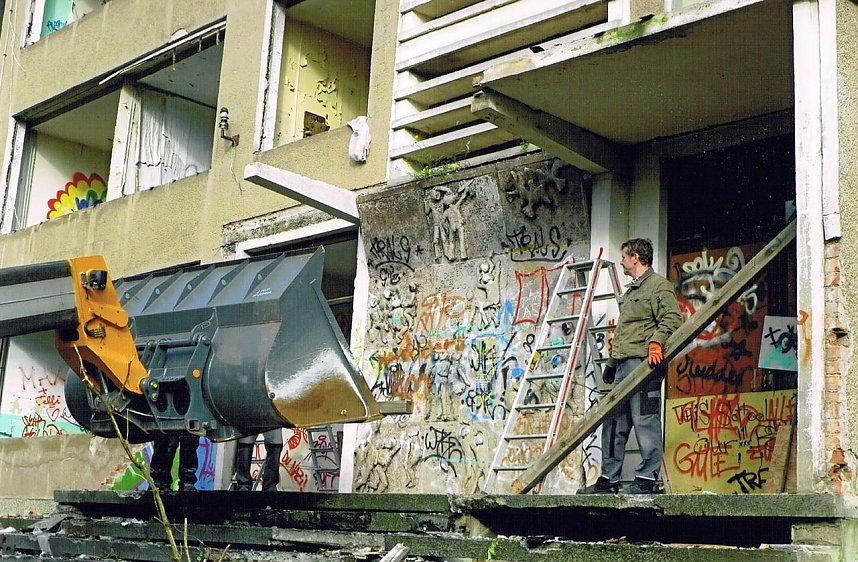 Der Abbau wird vorbereitet