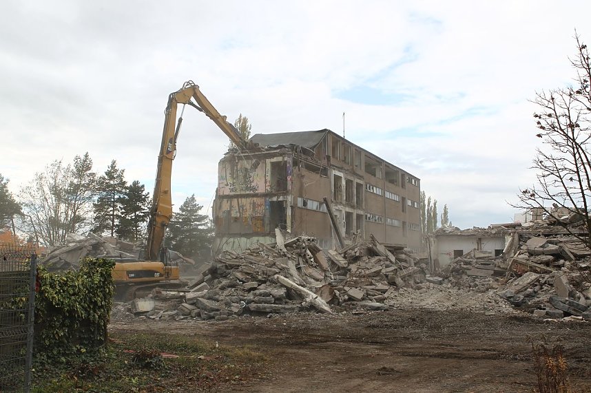 Eine Schule verschwindet