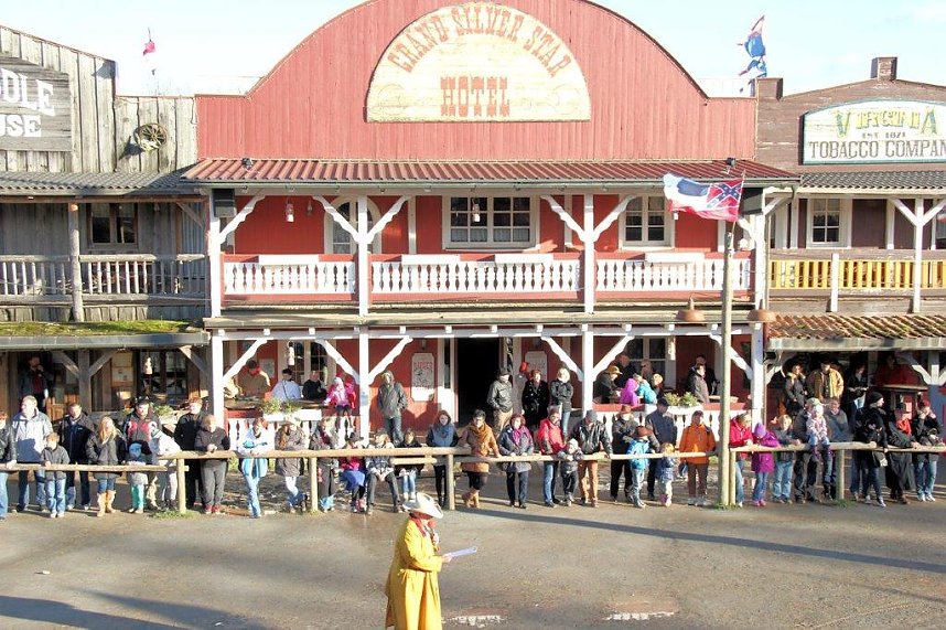 Saisonabschluss in der Westernstadt