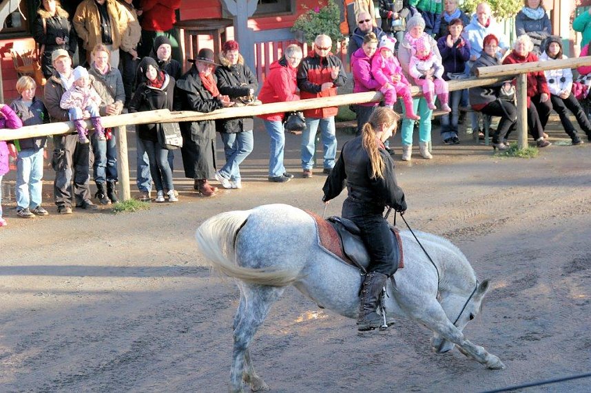 Saisonabschluss in der Westernstadt