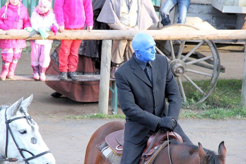 Saisonabschluss in der Westernstadt