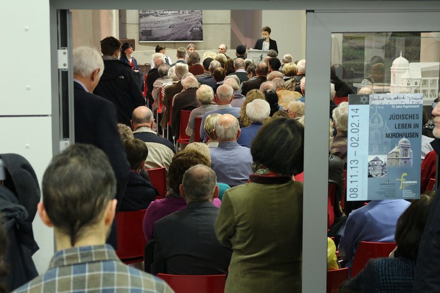 Gedenken an die Pogrome 1938 in Nordhausen