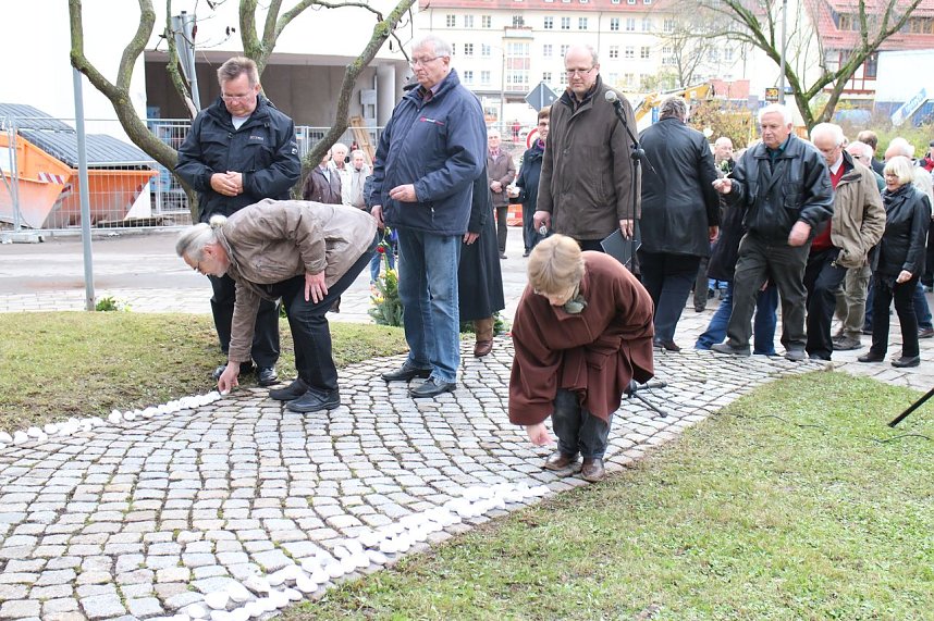 Gedenken an die Pogrome 1938 in Nordhausen