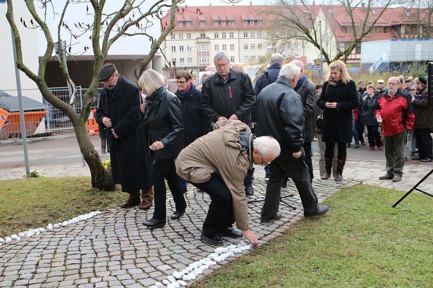 Gedenken an die Pogrome 1938 in Nordhausen