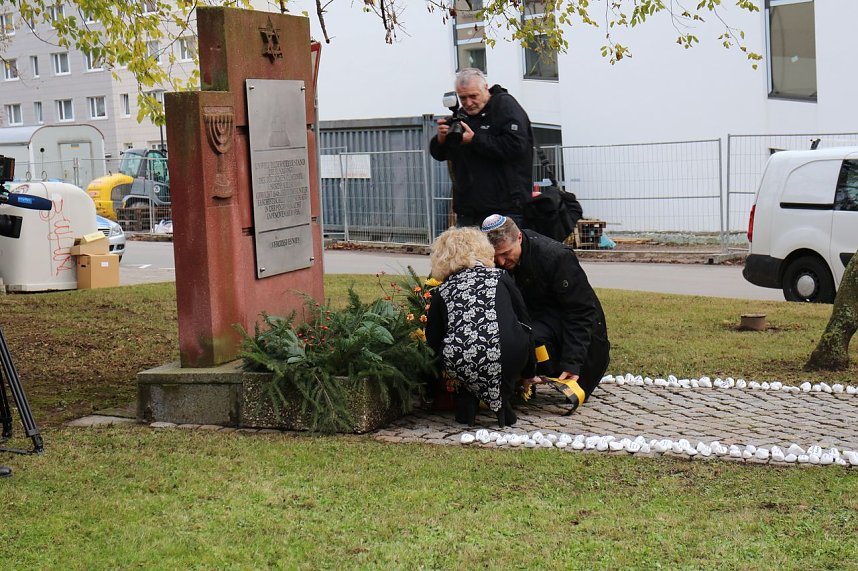 Gedenken an die Pogrome 1938 in Nordhausen