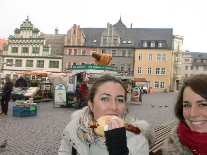 Weimar: Ein Muss: Original Th&uuml;ringer Rostbratwurst