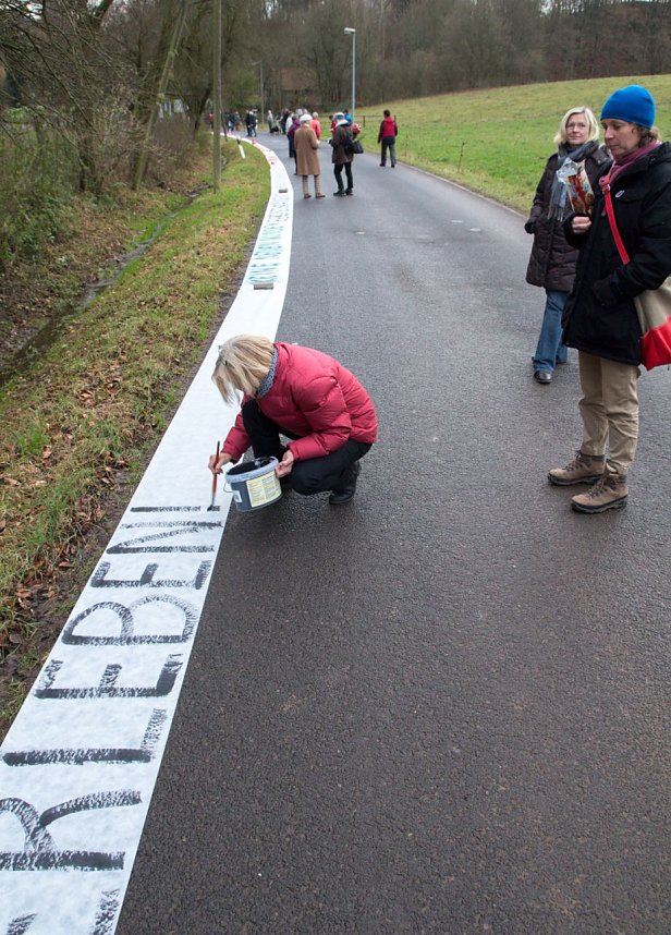 Protest gegen weiteren Gipsabbau
