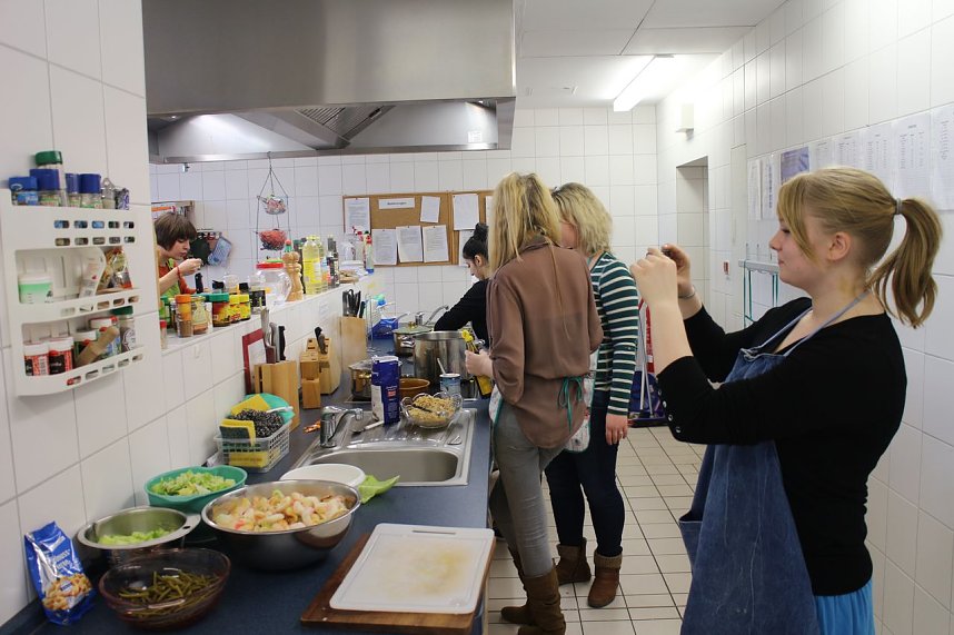 Kochen international auf dem Petersberg