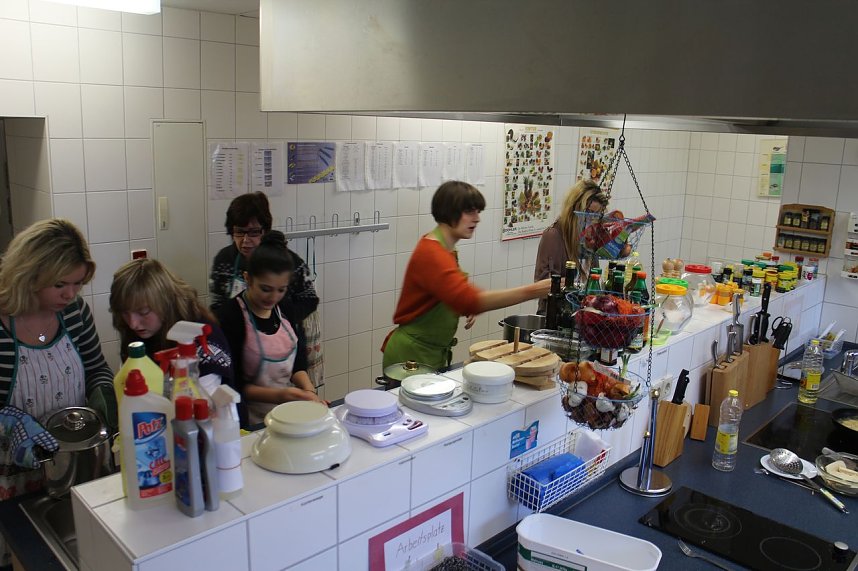 Kochen international auf dem Petersberg