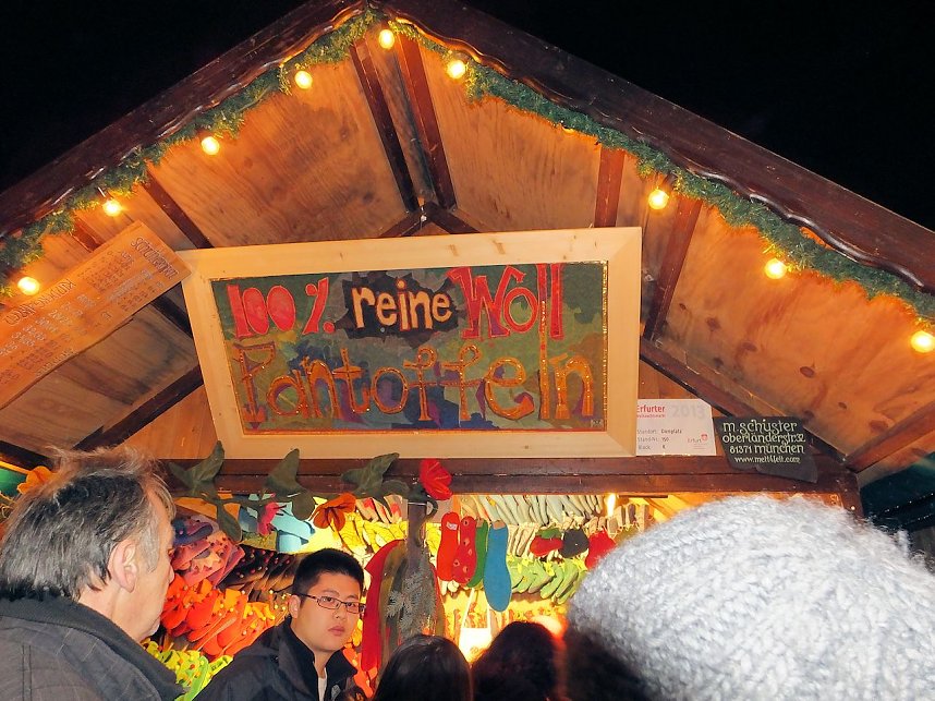 Weihnachtsmarkt in Erfurt