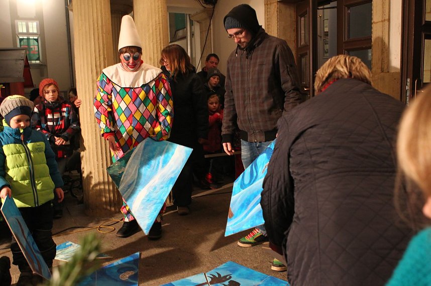 Auf dem Theaterplatz