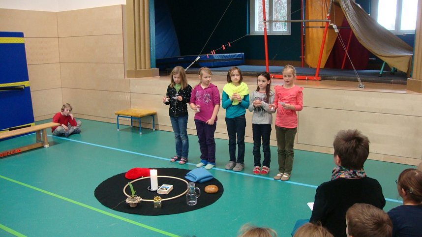 Nikolaus in der Schule