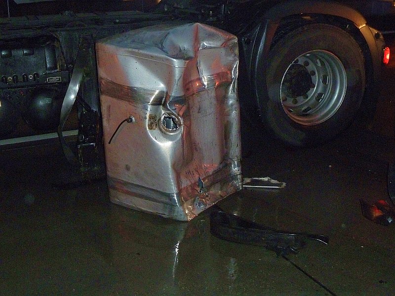 Unfall auf der Autobahn