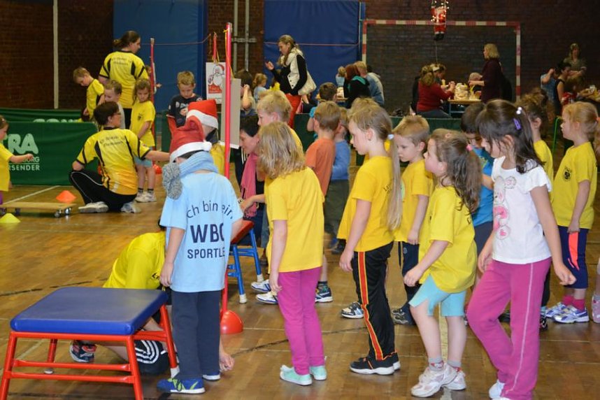 Weihnachtsfeier f&uuml;r den Nachwuchs